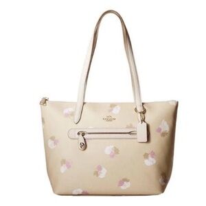 Coach Taylor Brentwood Floral Coated
Canvas & Leather Tote 37226